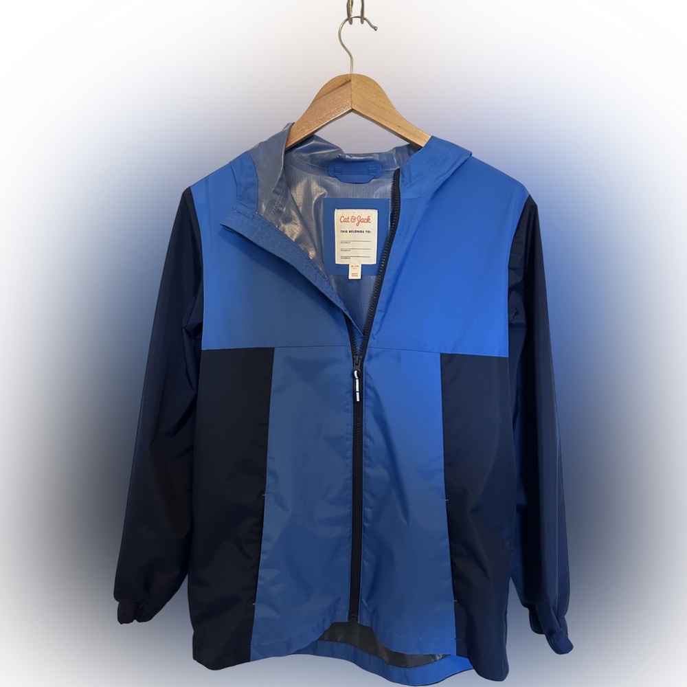 Cat & Jack Blue Raincoat - Picture 10 of 10